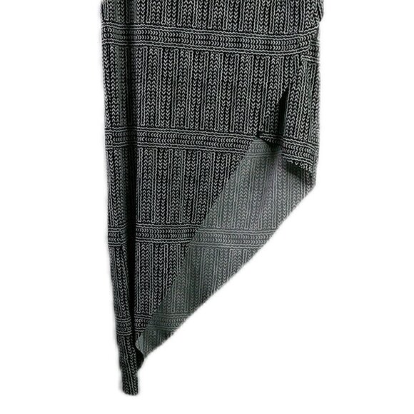 BCBGeneration - Black White Tribal Patterned Skirt - M - Picture 2 of 5